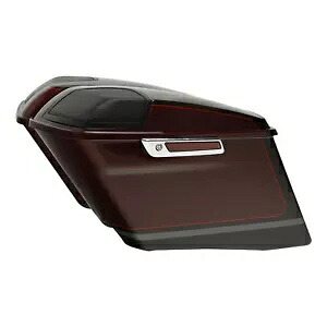 サドルバッグはハーレー 2019 CVO ストリート グライド 14-23 ブラック フォレスト & ワインベリーに適合します。 Saddlebags Fits For Harley 2019 CVO Street Glide 14-23 Black Forest & Wineberry 【並行輸入品】