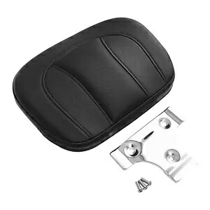 ブラック パッセンジャー シーシーバー バックレスト ハーレー ツーリング ストリート グライド スポーツスターに適合 Black Passenger Sissy Bar Backrest Fit For Harley Touring Street Glide Sportster 【並行輸入品】