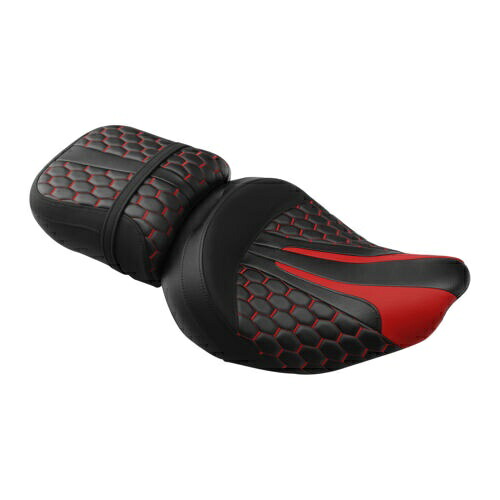 運転席と助手席はインディアン チーフテン ダークホース 16-23 チーフ クラシックに適合 Driver & Passenger Seat Fit For Indian Chieftain Dark Horse 16-23 Chief Classic 【並行輸入品】