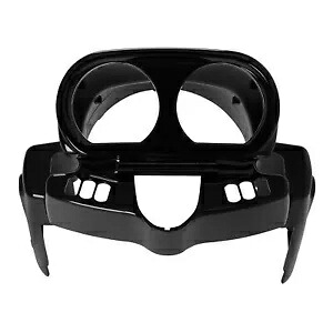 ビビッドブラック ABS 計器ハウジングハーレーロードグライド FLTR 2015-2023 18 に適合 Vivid Black ABS Instrument Housing Fit For Harley Road Glide FLTR 2015-2023 18 【並行輸入品】