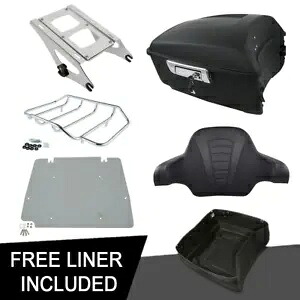 マットキングパック トランクパッドマウントプレート ハーレーツアーパック ストリートグライド 14-23用 Matte King Pack Trunk Pad Mount Plate Fit For Harley Tour-Pak Street Glide 14-23 【並行輸入品】