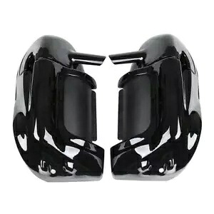 下部ベントレッグフェアリング、6.5インチスピーカーグリル付き、ハーレーツーリング83-13 11に適合 Lower Vented Leg Fairing w/ 6.5\