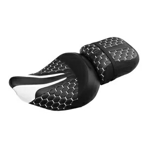 ブラック + ホワイト ドライバー ライダー 助手席 インディアン チーフテン 2014-2023 2019 に適合 Black+White Driver Rider Passenger Seat Fit For Indian Chieftain 2014-2023 2019 【並行輸入品】 84,700円