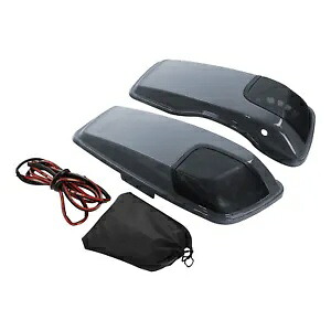 サドルバッグ蓋スピーカーカットアウトハーレーストリートグライド14-23ガンシップグレーに適合 Saddlebags Lids Speaker Cutouts Fit For Harley Street Glide 14-23 Gunship Gray 【並行輸入品】 58,685円