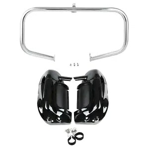 下部ベントレッグ 6.5 インチスピーカー + クラッシュバー ハーレーエレクトラグライド 09-13 に適合 Lower Vented Leg 6.5'' Speakers + Crash Bar Fit For Harley Electra Glide 09-13 【並行輸入品】