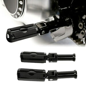 後部助手席フットペグ + ブラケット ハーレー ソフテイル ヘリテージ クラシック 18-23 に適合 Rear Passenger Footpeg + Bracket Fit For Harley Softail Heritage Classic 18-23 【並行輸入品】