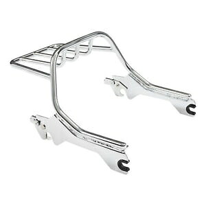 クローム 2 アップ 荷物ラック ハーレー ブレイクアウト FXBR ファットボーイ FLFB 2018-2024 に適合 Chrome 2-Up Luggage Rack Fit For Harley Breakout FXBR Fat Boy FLFB 2018-2024 【並行輸入品】