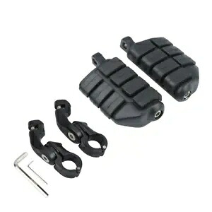 マットフットペグショートアングルマウントハーレーツーリングソフテイルスポーツスター1200用 Matte Foot Pegs Short Angled Mount Fit For Harley Touring Softail Sportster 1200 【並行輸入品】