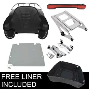 キングパック トランクラックスピーカーライト ハーレーツアーパックロードキンググライド 14-24用 King Pack Trunk Rack Speaker Light Fit For Harley Tour-Pak Road King Glide 14-24 【並行輸入品】