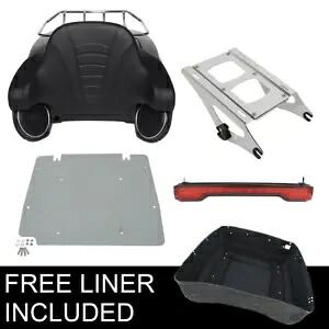 キングパック トランクバックレストスピーカーライト ハーレーツーリングロードキング 14-23 20用 King Pack Trunk Backrest Speaker Light Fit For Harley Touring Road King 14-23 20 【並行輸入品】