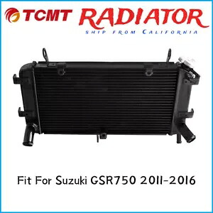 アルミラジエータークーラー冷却スズキ GSR750 GSR 750 2011-2016 2014 Aluminum Radiator Cooler Cooling Fit For SUZUKI GSR750 GSR 750 2011-2016 2014 【並行輸入品】