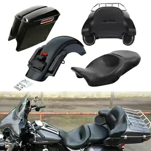 トランクサドルバッグリアフェンダーシートハーレーツアーパックストリートグライド14-23 19に適合 Trunk Saddlebags Rear Fender Seat Fit For Harley Tour Pak Street Glide 14-23 19 【並行輸入品】 159,500円
