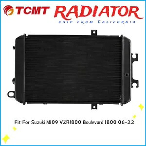 ラジエータークーラー冷却スズキ M109R VZR1800 ブールバード 1800 06-22 19 に適合 Radiator Cooler Cooling Fit For Suzuki M109R VZR1800 Boulevard 1800 06-22 19 【並行輸入品】