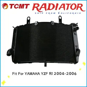 ブラックアルミ冷却ラジエータークーラーヤマハ YZFR1 YZF-R1 2004-2006 05 Black Aluminum Cooling Radiator Cooler Fit For Yamaha YZFR1 YZF-R1 2004-2006 05 【並行輸入品】