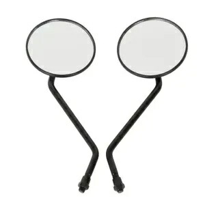 ブラック 10 ミリメートルバックミラーホンダ XR80 TLR200 XR200 CT110 XR250 XR400 に適合 Black 10mm Rear View Mirror Fit For Honda XR80 TLR200 XR200 CT110 XR250 XR400 【並行輸入品】