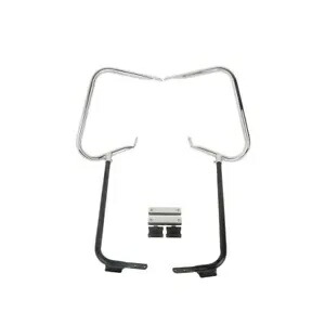 サドルバッグガード サポートマウントブラケット付き ハーレーロードキンググライド 97-08に適合 SaddleBags Guards W/ Support Mounts Bracket Fit For Harley Road King Glide 97-08 【並行輸入品】