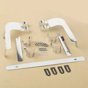 39 ミリメートルフロントガラスフロントガラスブラケットハーレーダイナローライダースポーツスター 883 に適合 39mm Windshield Windscreen Bracket Fit For Harley Dyna Low Rider Sportster 883 【並行輸入品】