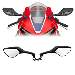 LED ターンシグナルリアビューミラーホンダ CBR1000RR CBR 1000RR 2017-2023 に適合 LED Turn Signal Rear View Mirrors Fit For Honda CBR1000RR CBR 1000RR 2017-2023 【並行輸入品】
