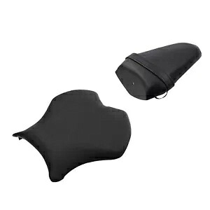 ブラック 運転席 & 助手席ピリオン ヤマハ YZF-R6 YZF R6 2017-2022 米国に適合 Black Driver & Passenger Seat Pillion Fit For Yamaha YZF-R6 YZF R6 2017-2022 US 【並行輸入品】