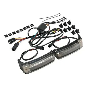 LED サドルバッグブレーキランターンシグナル赤色ライトハーレーエレクトラグライド 14-23 に適合 LED Saddlebag Brake Run Turn Signal Red Light Fit For Harley Electra Glide 14-23 【並行輸入品】