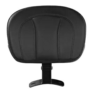 ブラックステッチフロントドライバーバックレストパッドハーレーストリートグライド 2009-2024 に適合 Black Stitches Front Driver Backrest Pad Fit For Harley Street Glide 2009-2024 【並行輸入品】