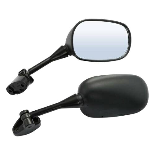 ブラックサイドリアビューミラーホンダ VFR800 VFR 800 2002-2012 に適合 Black Side Rear View Mirrors Fit For HONDA VFR800 VFR 800 2002-2012 【並行輸入品】