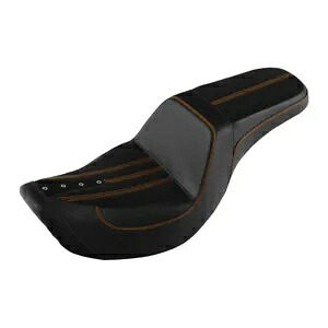 ライダー運転席助手席ハーレーダイナスーパーグライドストリートボブ 2006-2017 に適合 Rider Driver Passenger Seat Fit For Harley Dyna Super Glide Street Bob 2006-2017 【並行輸入品】