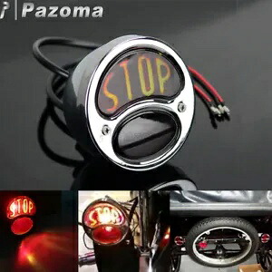 クロームリアテールライトブレーキストップレッドランプチョッパーフォードモデル A テールライト Chrome Rear Tail Light Brake Stop Red Lamp For Chopper Ford Model A Taillight 【並行輸入品】