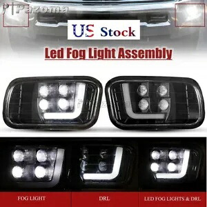 2 個フロント LED デイタイムランニングフォグランプ DRL ダッジラム 2500 2010-2014 に適合 2Pcs Front LED Daytime Running Fog Lights DRL Fits Dodge Ram 2500 2010-2014 【並行輸入品】