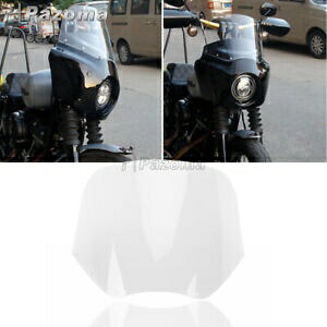 オートバイ 11 ''フロントフロントガラススクリーンハーレーローライダーフェアリングフロントガラス Motorcycle 11'' Front Windshield Screen For Harley Low Rider Fairing Windshield 【並行輸入品】