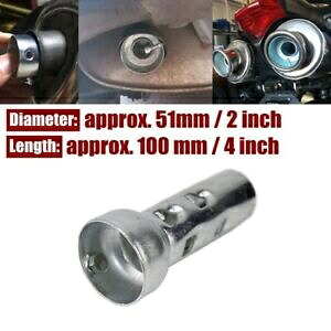 オートバイの排気マフラーパイプインセットバッフル DB キラーサイレンサー 2 インチ 51 ミリメートル Motorcycle Exhaust Muffler Pipe Inset Baffle DB Killer Silencer For 2 inch 51mm 【並行輸入品】