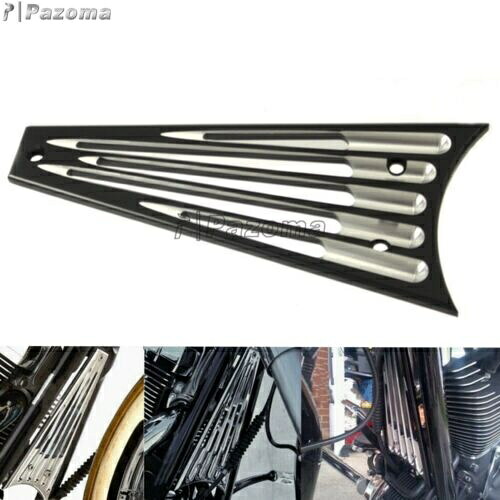 CNC ラジエーター カバー フレーム グリル ハーレー ツーリング エレクトラグライド ロードキング グライド用 CNC Radiator Cover Frame Grill For Harley Touring Electra Glide Road King Glide 【並行輸入品】