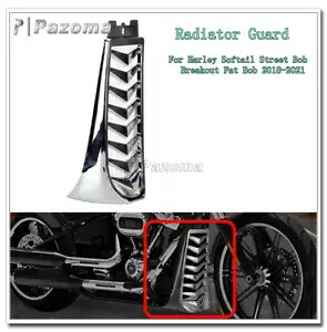 ラジエーター グリル グリルガードカバー ハーレー ソフテイル ストリート ボブ FXBB 2018-2021 に適合 Radiator Grill Grille Guard Cover Fits Harley Softail Street Bob FXBB 2018-2021 【並行輸入品】 44,330円