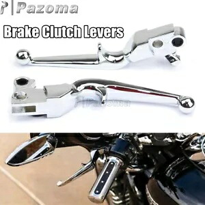 ハーレー スポーツスター XL 883&1200 クローム ブレーキ クラッチ レバー 左右 1996-03 For Harley Sportster XL 883&1200 Chrome Brake Clutch Levers Left & Right 1996-03 【並行輸入品】
