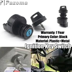 ATV & UTV 交換用 3 ポジション イグニッション キー スイッチ ポラリス ブルータス/一般用 ATV & UTV Replacement 3-Position Ignition Key Switch For Polaris Brutus /General 【並行輸入品】