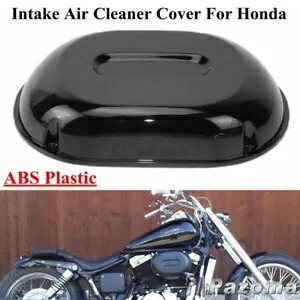 オートバイエアクリーナーインテークフィルターカバーホンダ VT 750DC シャドウスピリットに適合 Motorcycle Air Cleaner Intake Filter Cover Fits Honda VT 750DC Shadow Spirit 【並行輸入品】