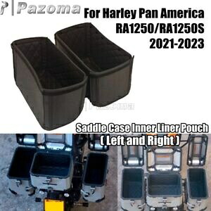 ユニバーサルハーレー RA S 荷物サドルバッグボックス PU レザーインナーライナーポーチセット Universal For Harley RA S Luggage Saddlebag Box PU Leather Inner Liner Pouch Set 【並行輸入品】