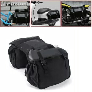 オートバイ自転車サイドサドルバッグ荷物収納パニアボックスバッグツールポーチ Motorcycle Bicycle Side Saddlebag Luggage Storage Panniers Box Bag Tool Pouch 【並行輸入品】