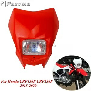 ダートバイク Hi/Lo ビームヘッドライトアセンブリマスクホンダ CRF150F CRF230F 2015-2020 Dirt Bike Hi/Lo Beam Headlight Assembly Mask For Honda CRF150F CRF230F 2015-2020 【並行輸入品】