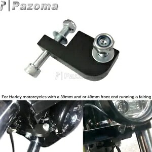 ハーレーダイナストリートボブFXDBファットボブ用ブラックヘッドライトフェアリングエクステンションブロック Black Headlight Fairing Extension Block For Harley Dyna Street Bob FXDB Fatbob 【並行輸入品】 35,035円