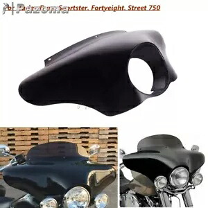 ABS バットウィングフェアリングハーレーダビッドソンストリートボブスポーツスター XL1200 883 XL1200X ABS Batwing Fairing For Harley-Davidson Street Bob Sportster XL1200 883 XL1200X 【並行輸入品】