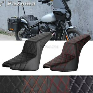 ライダー 運転席 & 助手席 ハーレー ソフテイル ストリート ボブ FXBB FLHC FLHCS 18+用 Rider Driver & Passenger Seat for Harley Softail Street Bob FXBB FLHC FLHCS 18+ 【並行輸入品】