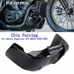 オートバイフロントあごフェアリングスポイラーマッドガードハーレーナイトスター 975 RH975 Motorcycle Front Chin Fairing Spoiler Mud Guard For Harley Nightster 975 RH975 【並行輸入品】
