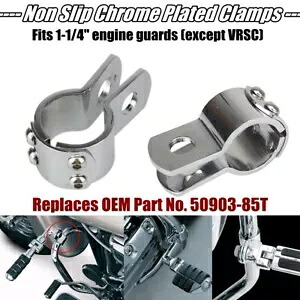 ハーレーダビッドソン ダイナ ソフテイル ハイウェイ クラッシュバー マウント フットペグ クランプ 1 1/4インチ用 For Harley-Davidson Dyna Softail Highway Crash Bar Mount Foot Peg Clamp 1 1/4\