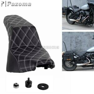 運転席助手席ツーアップパッド ハーレー ソフテイル ヘリテージ クラシック 114 2018-23用 Driver Passenger Seat Two-Up Pad For Harley Softail Heritage Classic 114 2018-23 【並行輸入品】