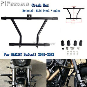 フロントハイウェイペグハイ 2 ステップクラッシュバーエンジンガードソフテイルファットボブ 114 Front Highway Peg High 2 Step Crash Bar Engine Guard For Softail Fat Bob 114 【並行輸入品】