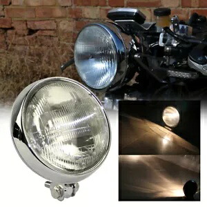 ハーレーチョッパーボバーカフェレーサー5.75インチベイツスタイルヘッドライトフロントヘッドランプ用 For Harley Chopper Bobber Cafe Racer 5.75\