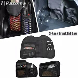 3 パックリアトランクリッドオーガナイザーバッグツールバッグホンダ GL1800 ゴールドウィングツアー DCT 3-Pack Rear Trunk Lid Organizer Bag Tool Bags For Honda GL1800 Goldwing Tour DCT 【並行輸入品】