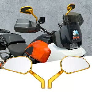 バックミラーサイドミラー Notorcycle ハーキーツーリングロードキングロードグライドソフ用 Rearview Side Mirrors Notorcycle For Harkey Touring Road King Road Glide Sof 【並行輸入品】