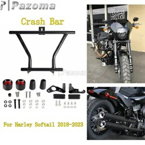 高速道路エンジンガード クラッシュバー ソフテイル ヘリテージ クラシック 114 FLHCS 2018-2023用 Highway Engine Guard Crash Bars For Softail Heritage Classic 114 FLHCS 2018-2023 【並行輸入品】